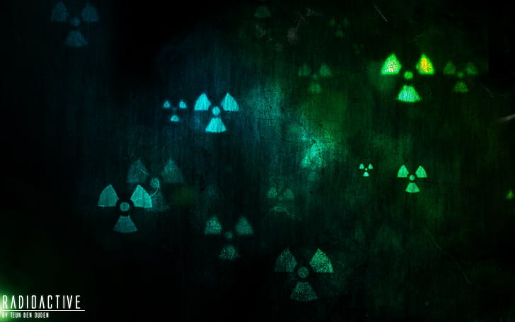 radioactive green, HD wallpaper