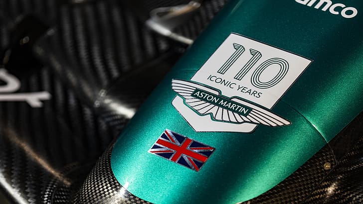 Formula 1, Aston Martin, Aston martin f1, race cars, British Racing Green, HD wallpaper