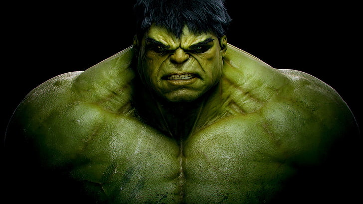 Ilustrasi Marvel Hulk, Hulk, Wallpaper HD