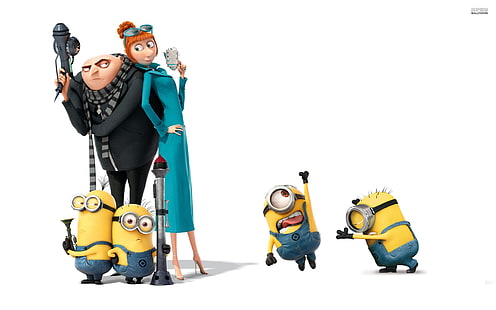 Plakat Despicable Me, minions, Despicable Me, Tapety HD HD wallpaper