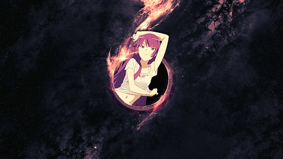 Anime, Monogatari-Serie, Senjougahara Hitagi, HD-Hintergrundbild HD wallpaper