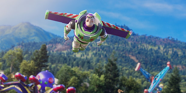 Film, Toy Story 4, Buzz Astral, Tapety HD HD wallpaper