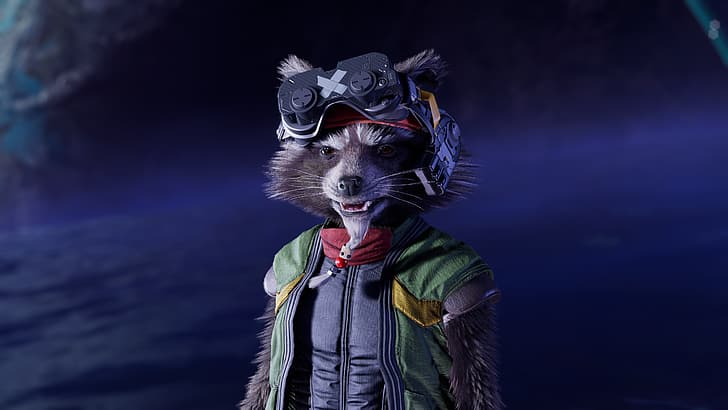 Guardians of the Galaxy (Spiel), Guardians of the Galaxy, Rocket Raccoon, HD-Hintergrundbild