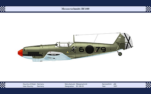 Messerschmitt BF 109, วอลล์เปเปอร์ HD HD wallpaper