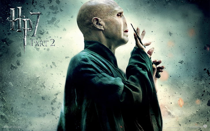 Harry Potter Hermione Voldemort Hp7 Bagian 2 Film Hiburan Seni HD, Harry Potter, Ron, Hermione, Hp7 Bagian 2, Voldemort, Wallpaper HD