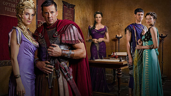 Spartacus: Vingança, Temporada 2, 4K, HD papel de parede