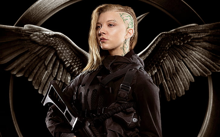The Hunger Games, The Hunger Games: Mockingjay - Part 1, Cressida (The Hunger Games), Natalie Dormer, Wings, HD wallpaper