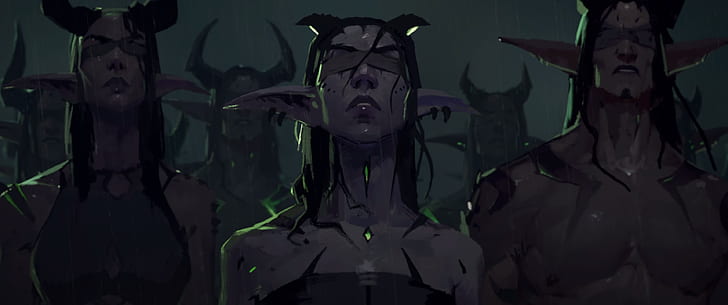 Blizzard Entertainment, Demon Hunter, World of Warcraft, HD wallpaper