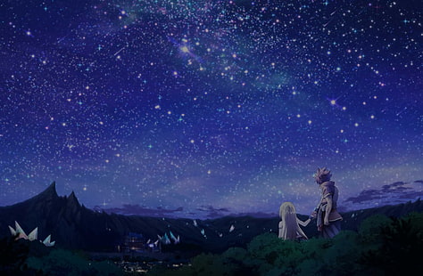 Fairy Tail, Dragneel Natsu, Heartfilia Lucy, Fond d'écran HD HD wallpaper