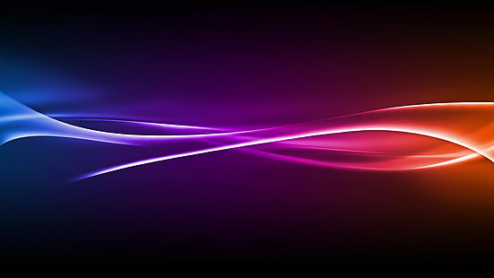 Flusso di luce HD, carta da parati a luce blu viola e rossa, astratto, colori, luce, flusso, Sfondo HD HD wallpaper