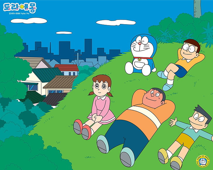 Carta da parati Doraemon, Anime, Doraemon, Sfondo HD