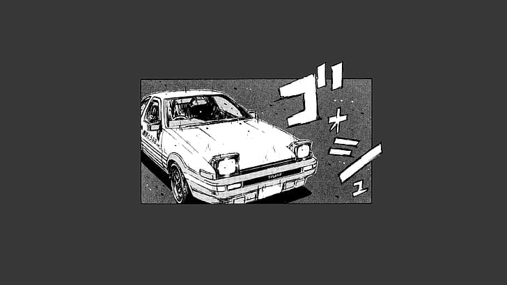 Initiale D, Toyota AE86, HD-Hintergrundbild