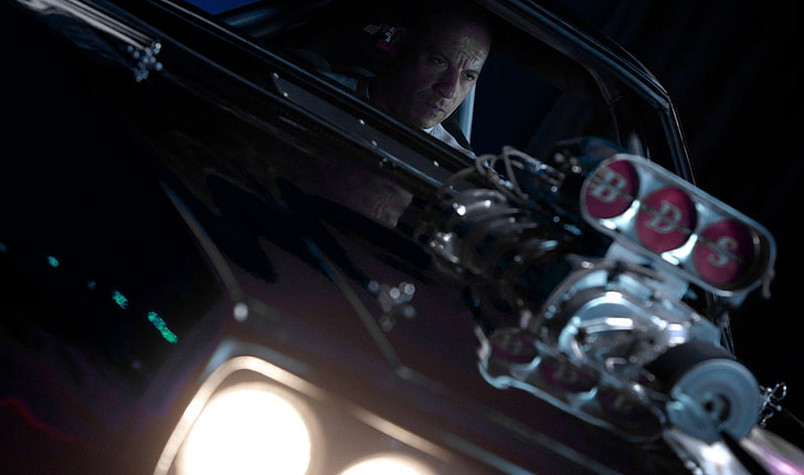 Cepat & Furious, Furious 7, Dominic Toretto, Vin Diesel, Wallpaper HD