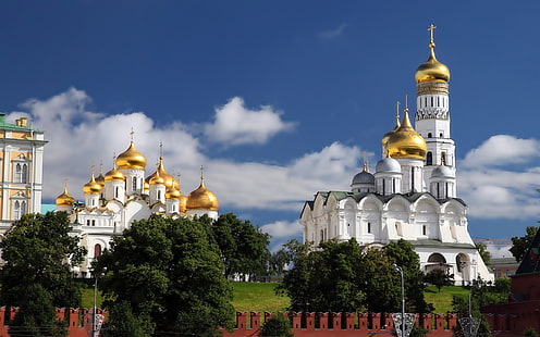 クレムリンモスクワロシア正教会、 HDデスクトップの壁紙 HD wallpaper