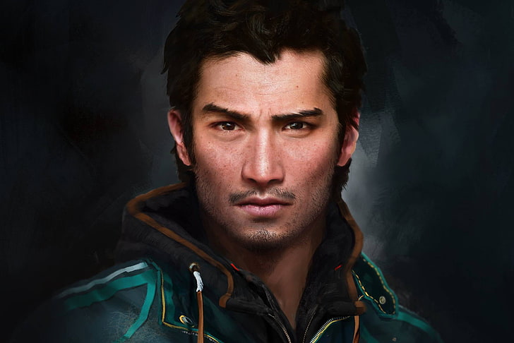 портретная фотография человека, Far Cry 4, Ajay Ghale, арт, лицо, HD обои