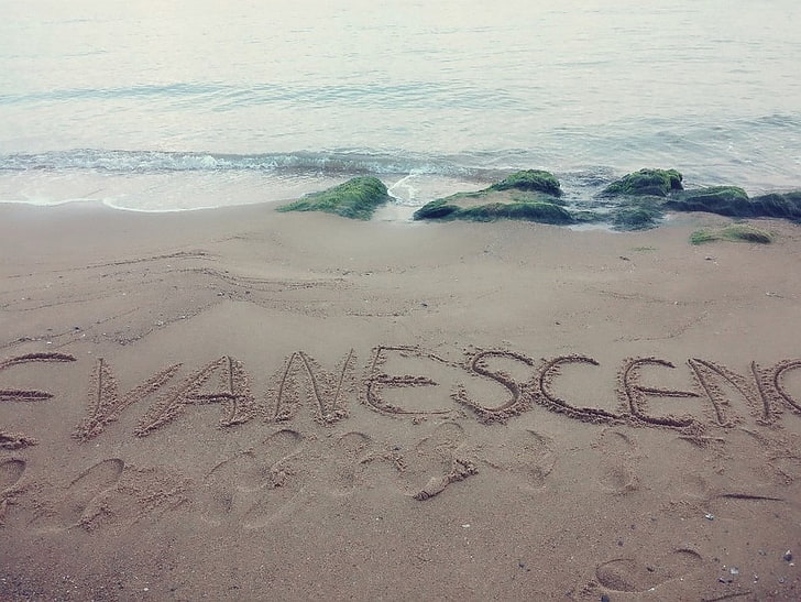 Evanescence ، القوطية ، الصخور البديلة ، فرق الروك ، نو ميتال ، الشاطئ، خلفية HD