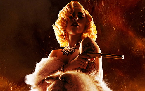 Machete ฆ่า Lady Gaga, lady, gaga, machete, ฆ่า, วอลล์เปเปอร์ HD HD wallpaper