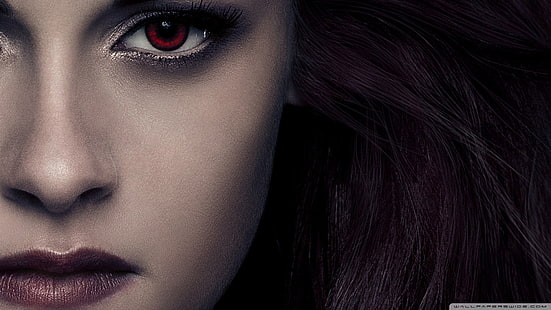 volto di donna, Twilight, Kristen Stewart, Sfondo HD HD wallpaper