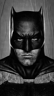 Бен Аффлек Бэтмен V Супермен 2016, постер Бэтмена, Фильмы, Голливудские фильмы, Голливуд, 2015, Бен Аффлек, HD обои HD wallpaper