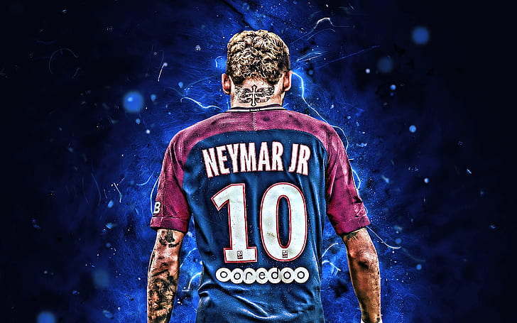 Sepak Bola, Neymar, Brazil, Paris Saint-Germain F.C., Wallpaper HD