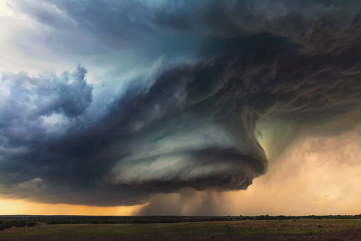 Terra, Tornado, Grandes Planícies, Tempestade, Texas, HD papel de parede