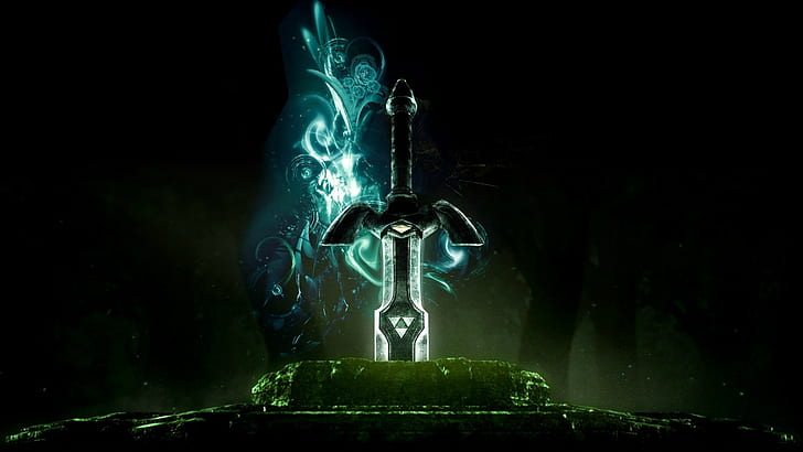 The Legend of Zelda, Master Sword, HD wallpaper