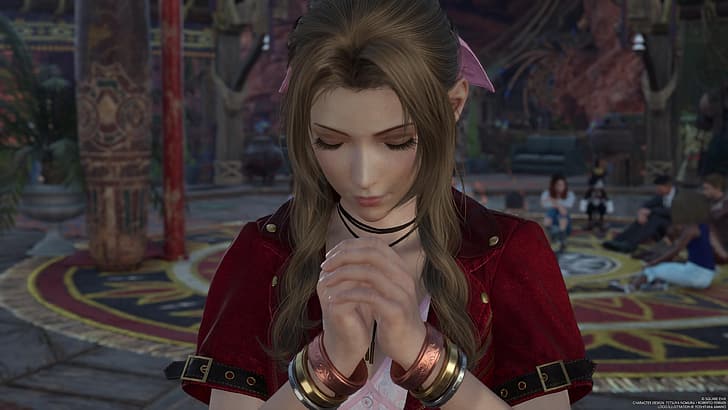 Final Fantasy VII: Renacimiento, Aerith Gainsborough, Fondo de pantalla HD