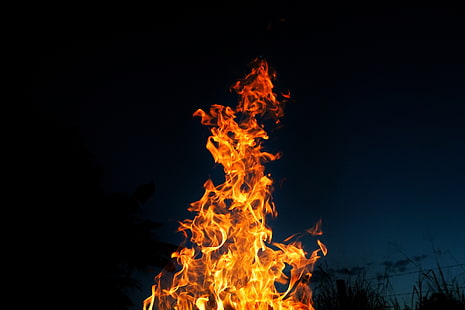огонь, фотография, HD, 4K, 5K, пламя, HD обои HD wallpaper