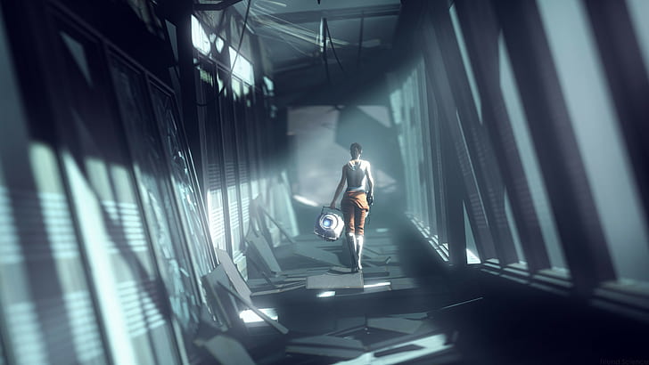 Portal 2, video games, HD wallpaper | Wallpaperbetter