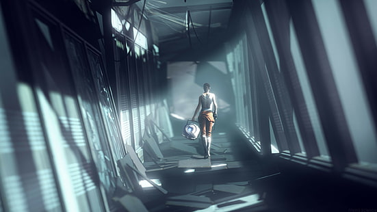 Portal 2, jogos de vídeo, HD papel de parede HD wallpaper