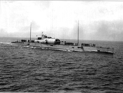 U-Boot, Fahrzeug, Vintage, Militär, Monochrom, HD-Hintergrundbild HD wallpaper