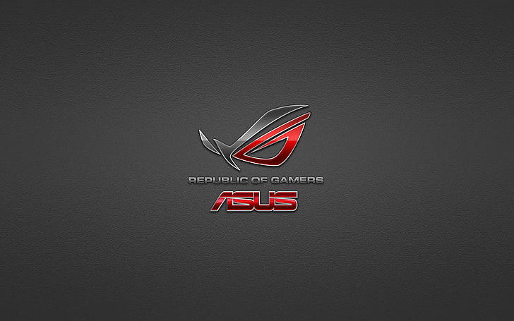 Asus Rog Light, Republik der Gamer ASUS-Logo, Computer, Asus, Computer, Licht, HD-Hintergrundbild