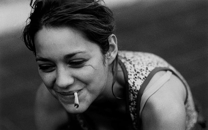 ماريون كوتيار ، تدخين ، سجائر، خلفية HD