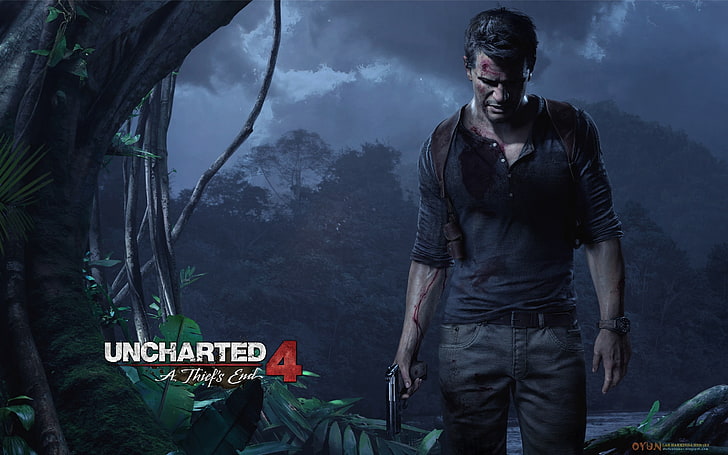 Uncharted Fall A Thief's End 4, Uncharted, Uncharted 4: A Thief's End, Nathan Drake, Videospiele, HD-Hintergrundbild