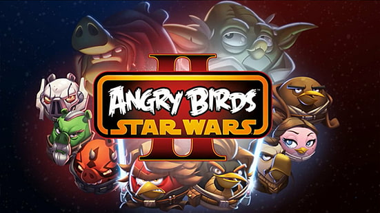 Angry Birds, Angry Birds: Star Wars 2, HD тапет HD wallpaper