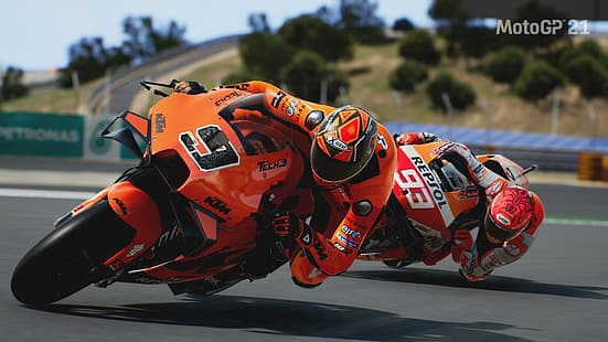 Moto GP, Motorrad, Rennmotorrad, Rennsport, Marc Marquez, Wheelie, Speed ​​Design, Yamaha, Honda, HD-Hintergrundbild HD wallpaper
