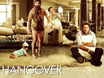 The Hangover Movie, film, gueule de bois, Fond d'écran HD HD wallpaper