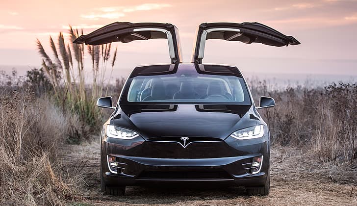 Tesla, Model X, Elektroauto, HD-Hintergrundbild