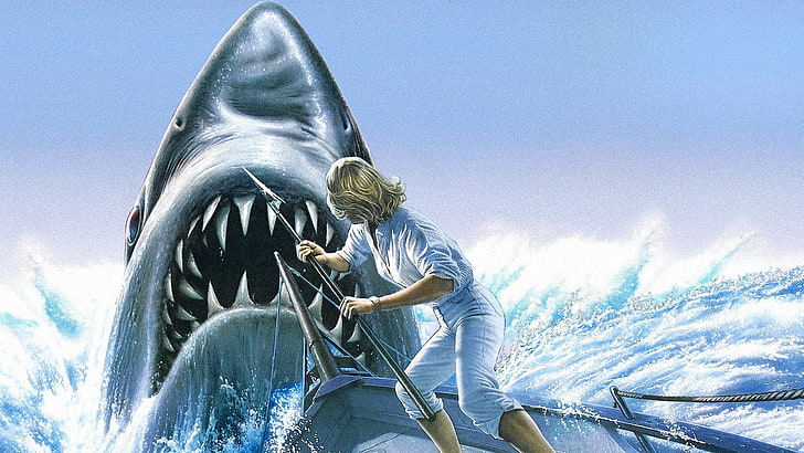 Jaws, Jaws: The Revenge, HD wallpaper