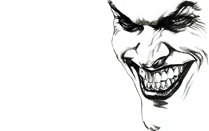 smile, Joker, HD wallpaper