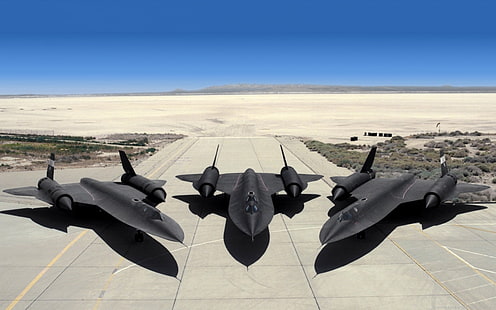 pesawat militer, Lockheed SR-71 Blackbird, Wallpaper HD HD wallpaper