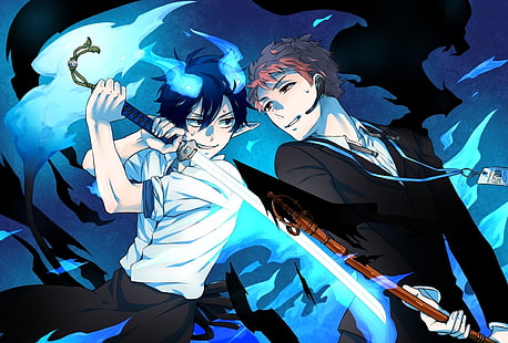 Anime, Blauer Exorzist, Ao Kein Exorzist, Rin Okumura, HD-Hintergrundbild HD wallpaper