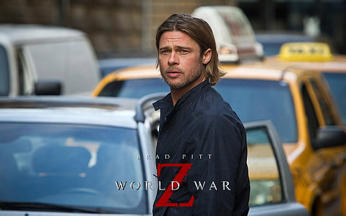 Film, Guerre mondiale Z, Brad Pitt, Guerre, Fond d'écran HD HD wallpaper