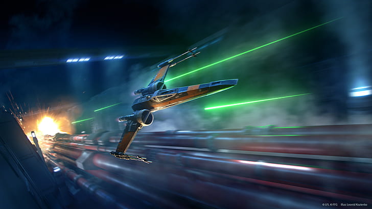 Guerra nas Estrelas, X-Wing, HD papel de parede