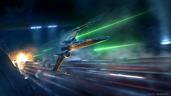 Guerra nas Estrelas, X-Wing, HD papel de parede HD wallpaper