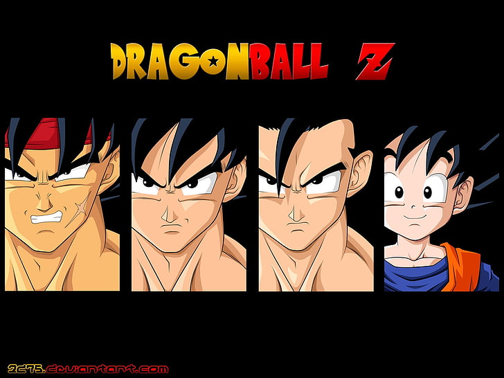 Dragonball Z wallpaper, Dragon Ball Z, Son Goku, Gohan, Bardock, anime, Son Goten, HD wallpaper