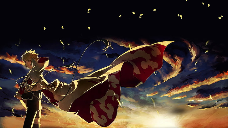 Minato dari Naruto, Uzumaki Naruto, Naruto Shippuuden, anime, Wallpaper HD