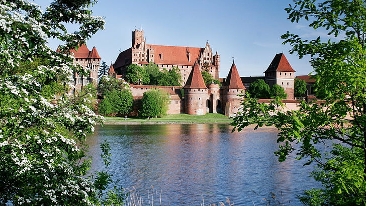 Castles, Malbork Castle, HD wallpaper