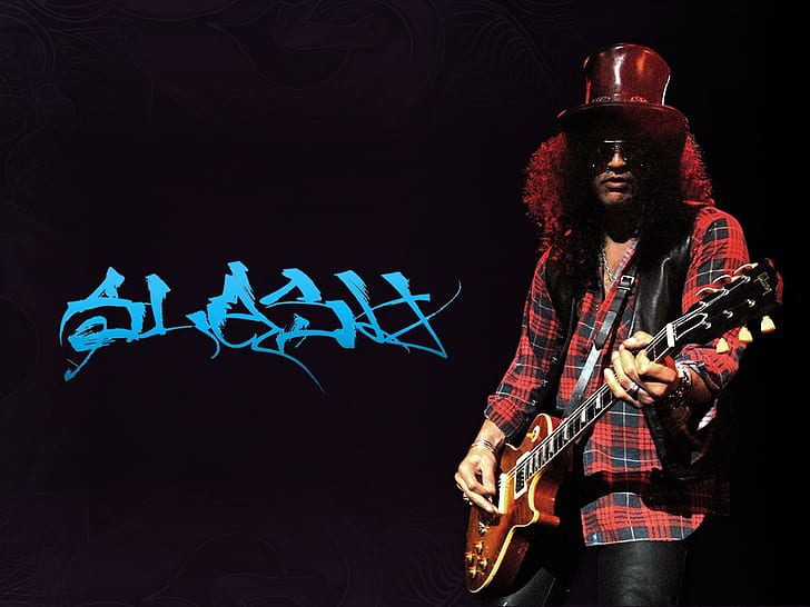 guitarist, guns N Roses, musician, rocker, saul Hudson, slash, HD wallpaper