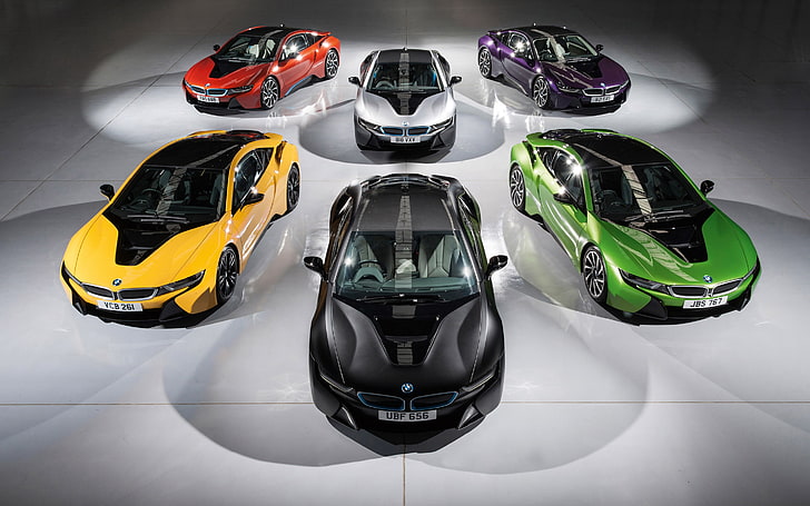 BMW i8 Индивидуална програма за боядисване, боя, програма, bmw, индивидуална, HD тапет